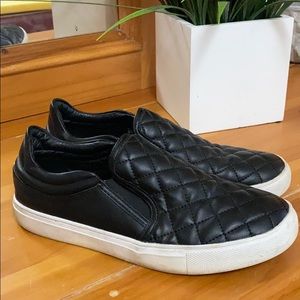 Black Steve Madden Slip On Sneaker